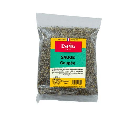 ESPIG - SAUGE FEUILLES CONCASSEES - 50g