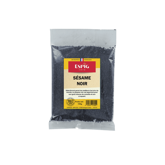 ESPIG - SESAME NOIR ENTIER - 100g