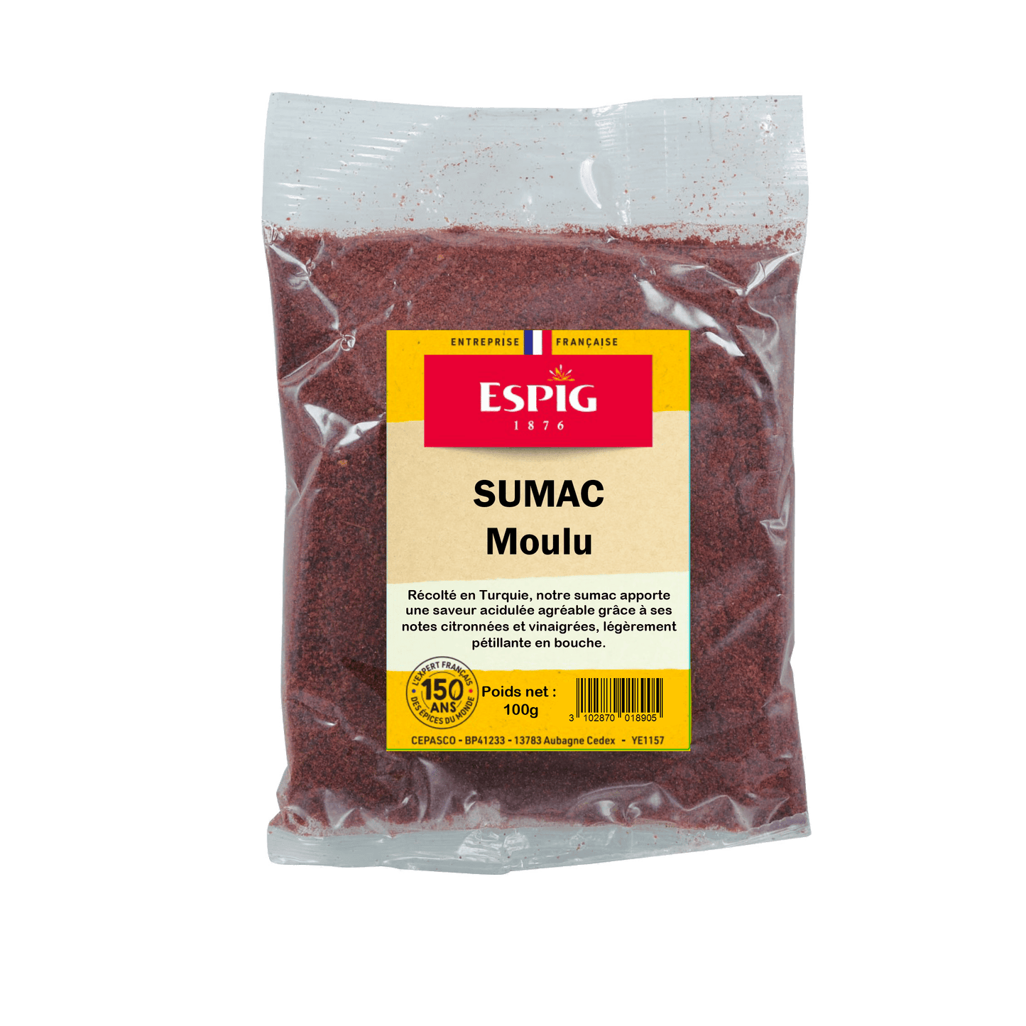 ESPIG - SUMAC MOULU - 100g