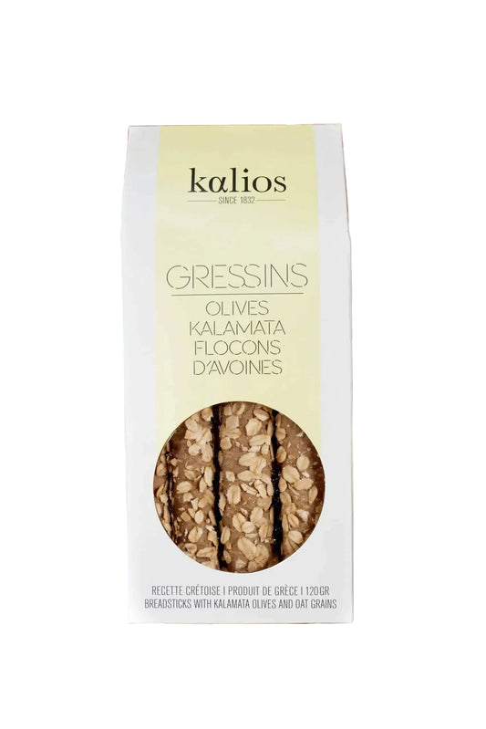 KALIOS - GRESSINS OLIVES - 120g