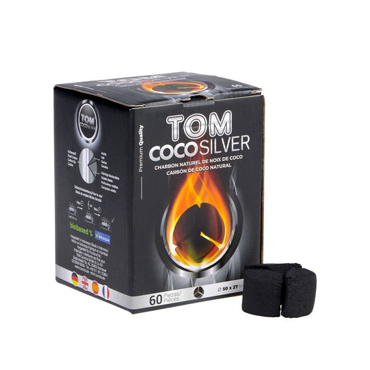 TOM - CHARBON COCO SILVER - 1kg