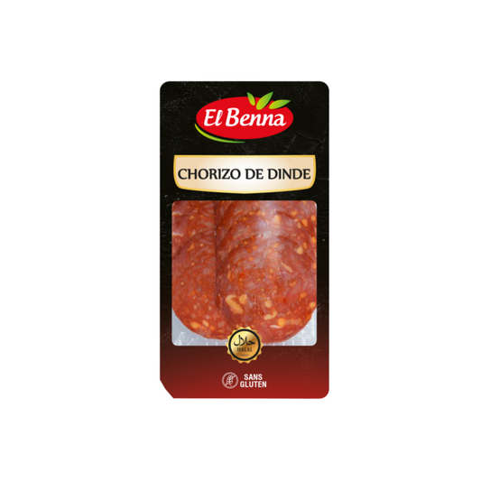 EL BENNA - CHORIZO DINDE - 80g