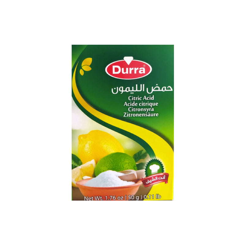 DURRA - ACIDE CITRIQUE - 50g