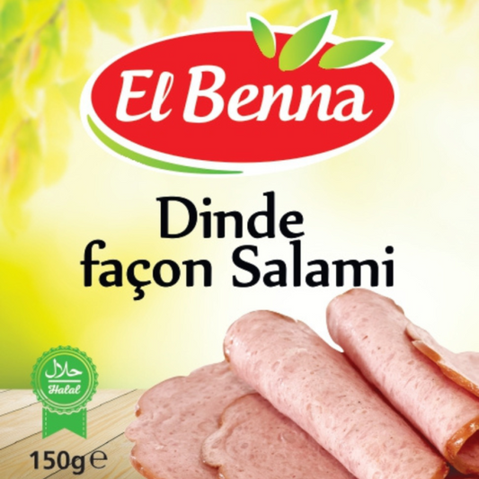 EL BENNA - DINDE SALAMI - 150g