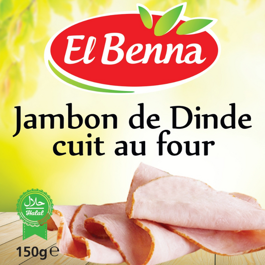 EL BENNA - JAMBON DINDE FOUR - 150g