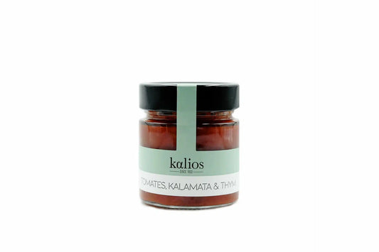 KALIOS - SAUCE TOMATES OLIVES ET THYM - 220g