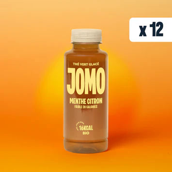 JOMO - THÉ VERT MENTHE CITRON - 350ml x12