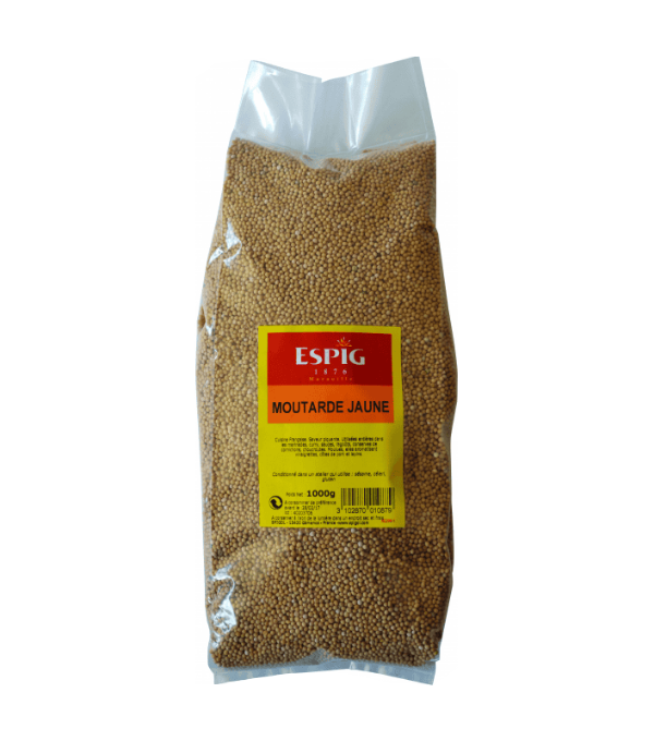 ESPIG - MOUTARDE JAUNE ENTIÈRE - 1kg