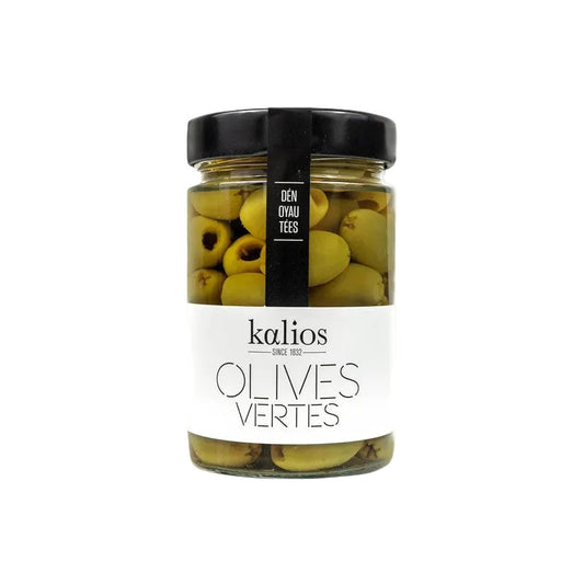 KALIOS - OLIVES VERTES DÉNOYAUTÉES - 310g