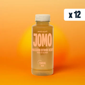 JOMO - MATÉ PASSION CITRON VERT - 350ml x12