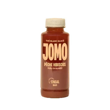 JOMO - THÉ BLANC PÊCHE HIBISCUS - 350ml