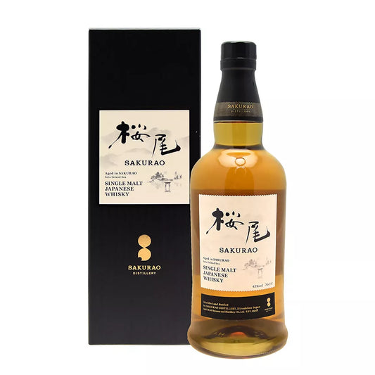SAKURAO - SINGLE MALT WHISKY (JAPON) - 70cl