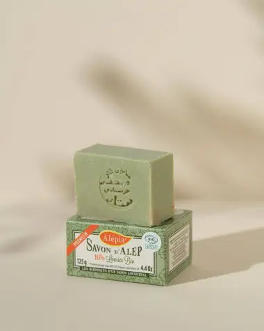 ALEPIA - SAVON D'ALEP HUILE BAIE DE LAIRIER - 125g