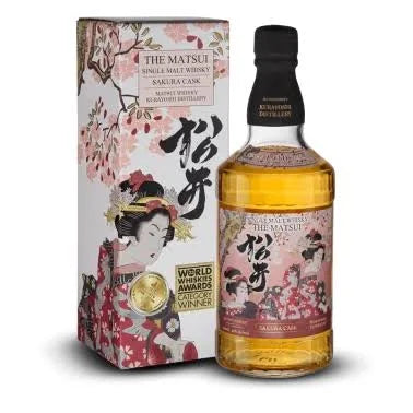 MATSUI - SAKURA CASK WHISKY (JAPON) - 70cl