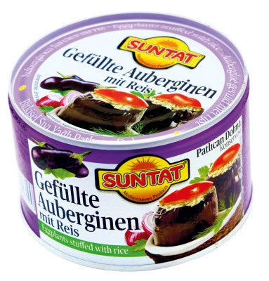 SUNTAT - AUBERGINES AU RIZ - 350g