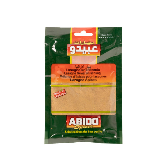ABIDO - ÉPICES LASAGNES - 50g