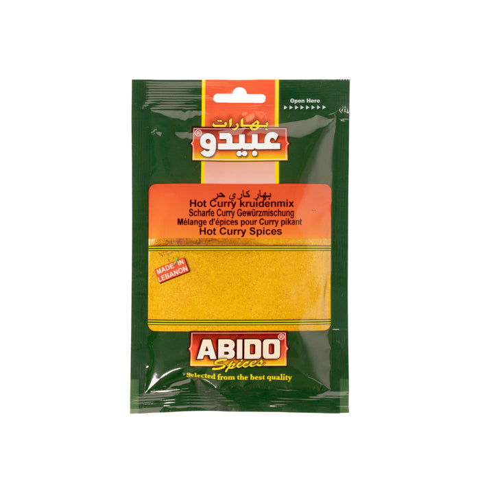 ABIDO - ÉPICES CURRY PIQUANT - 50g
