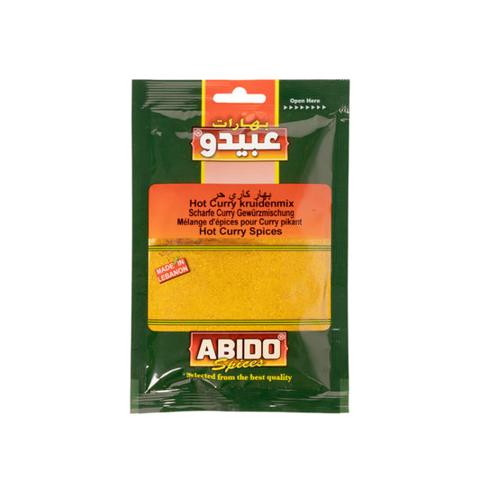 ABIDO - ÉPICES CURRY PIQUANT - 50g