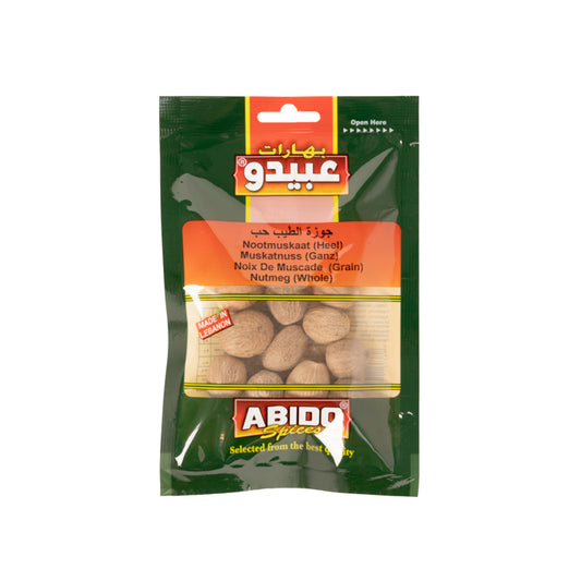 ABIDO - NOIX DE MUSCADE ENTIÈRE - 50g