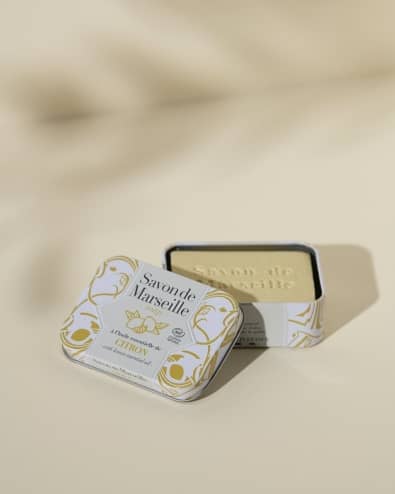 ALEPIA - SAVON DE MARSEILLE CITRON METAL - 100g