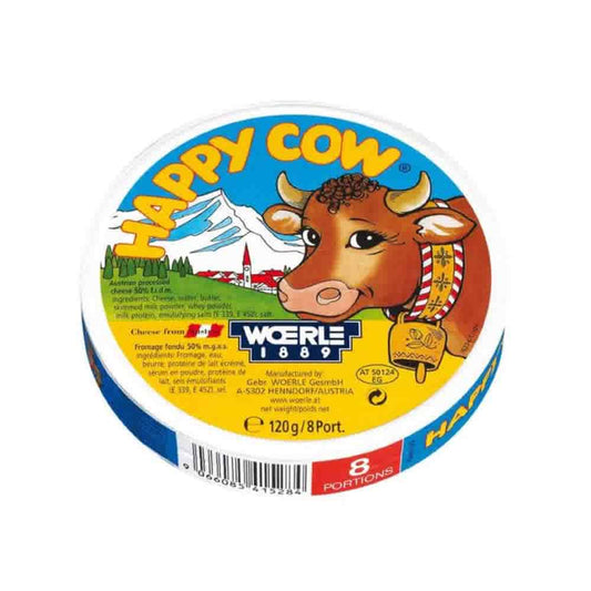 HAPPY COW - PORTIONS DE FROMAGE - 120g